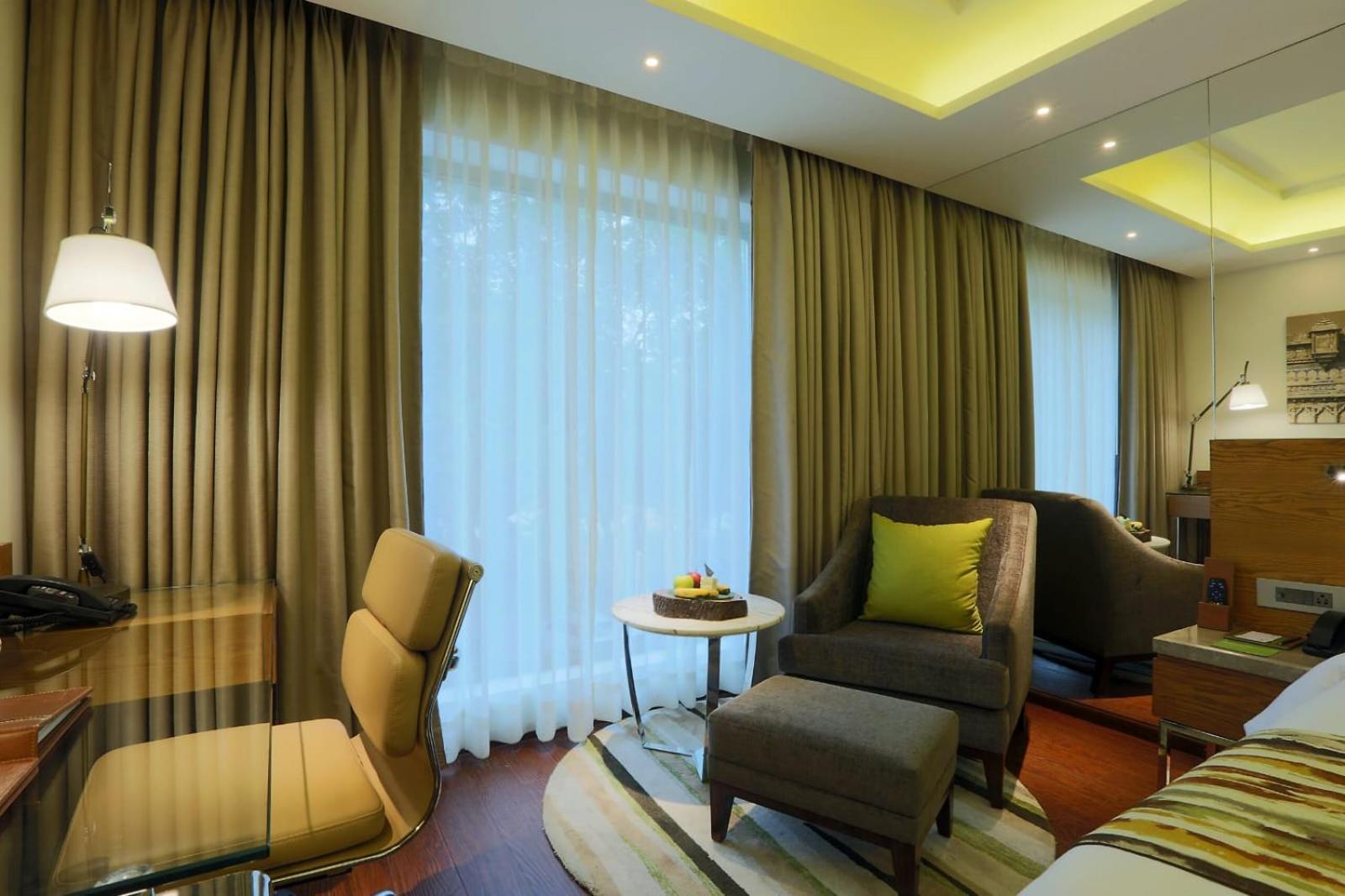 Hotel The Prithvi Near Delhi Airport Νέο Δελχί Εξωτερικό φωτογραφία